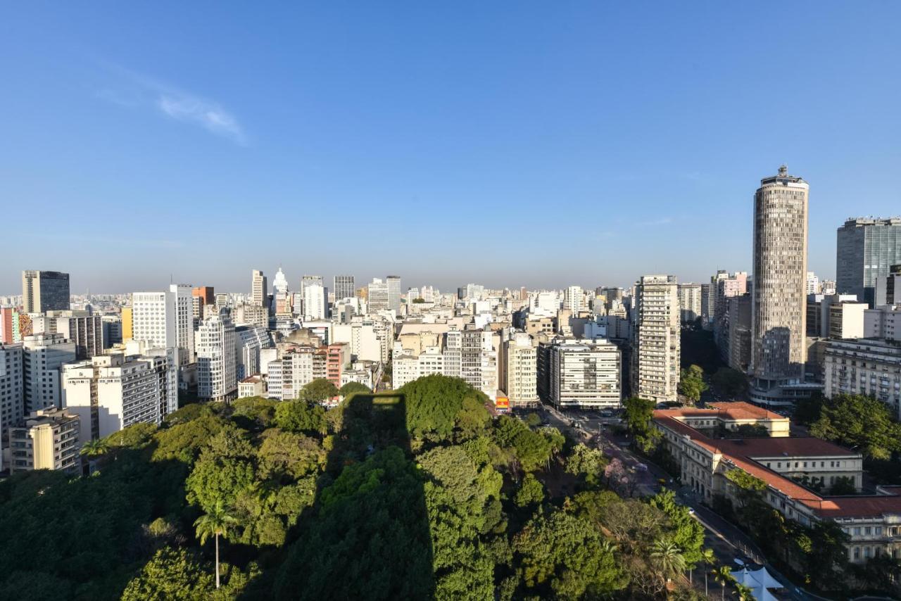 Vista Maravilhosa Praça Republica 300Mb/garagem Apartamento São Paulo Exterior foto